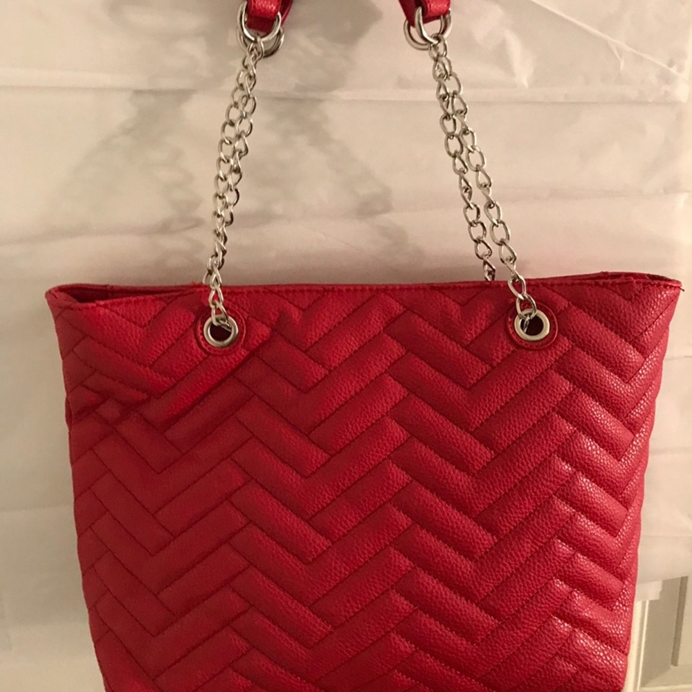 Red Tote Bag